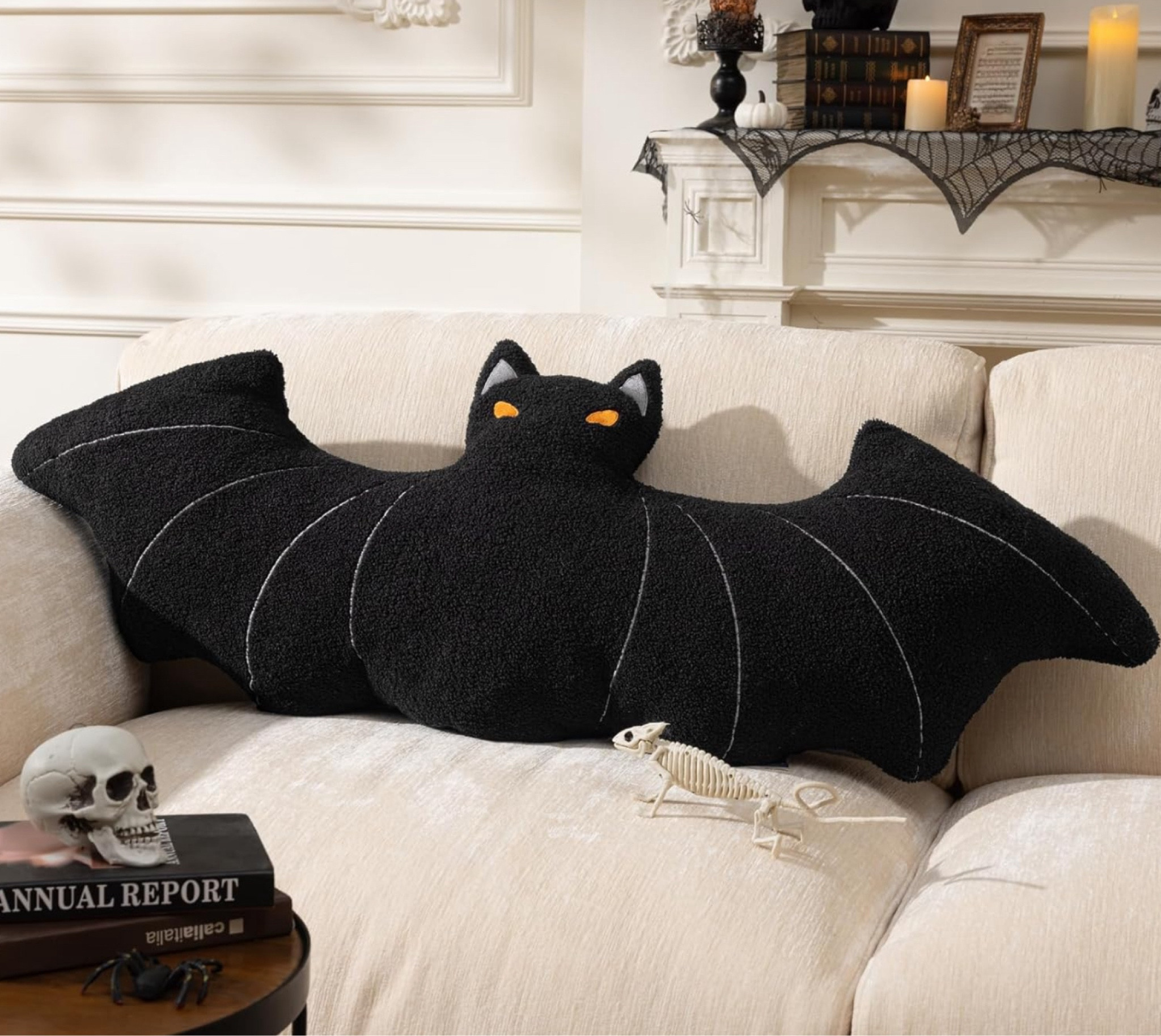 20% off 🎉

Phantoscope Happy Halloween Bat Shaped Throw Pillow, Large Body Pillow Teddy Fleece Embroidery Decorative Fall Decorative Halloween Pillow for Couch, Sofa, Bed, Black 22 x 48 inches

#LTKSeasonal #LTKHome #LTKSaleAlert