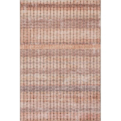 Padma Lakshmi Feline Dotted Stripe Washable Area Rug | Wayfair North America