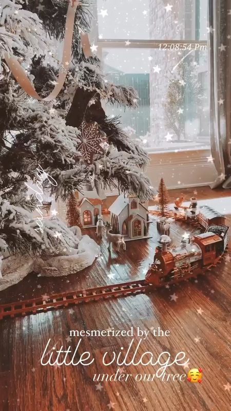 Christmas tree village and train. Always a hit with the kids.✨ 

#LTKGiftGuide #LTKSeasonal #LTKHoliday