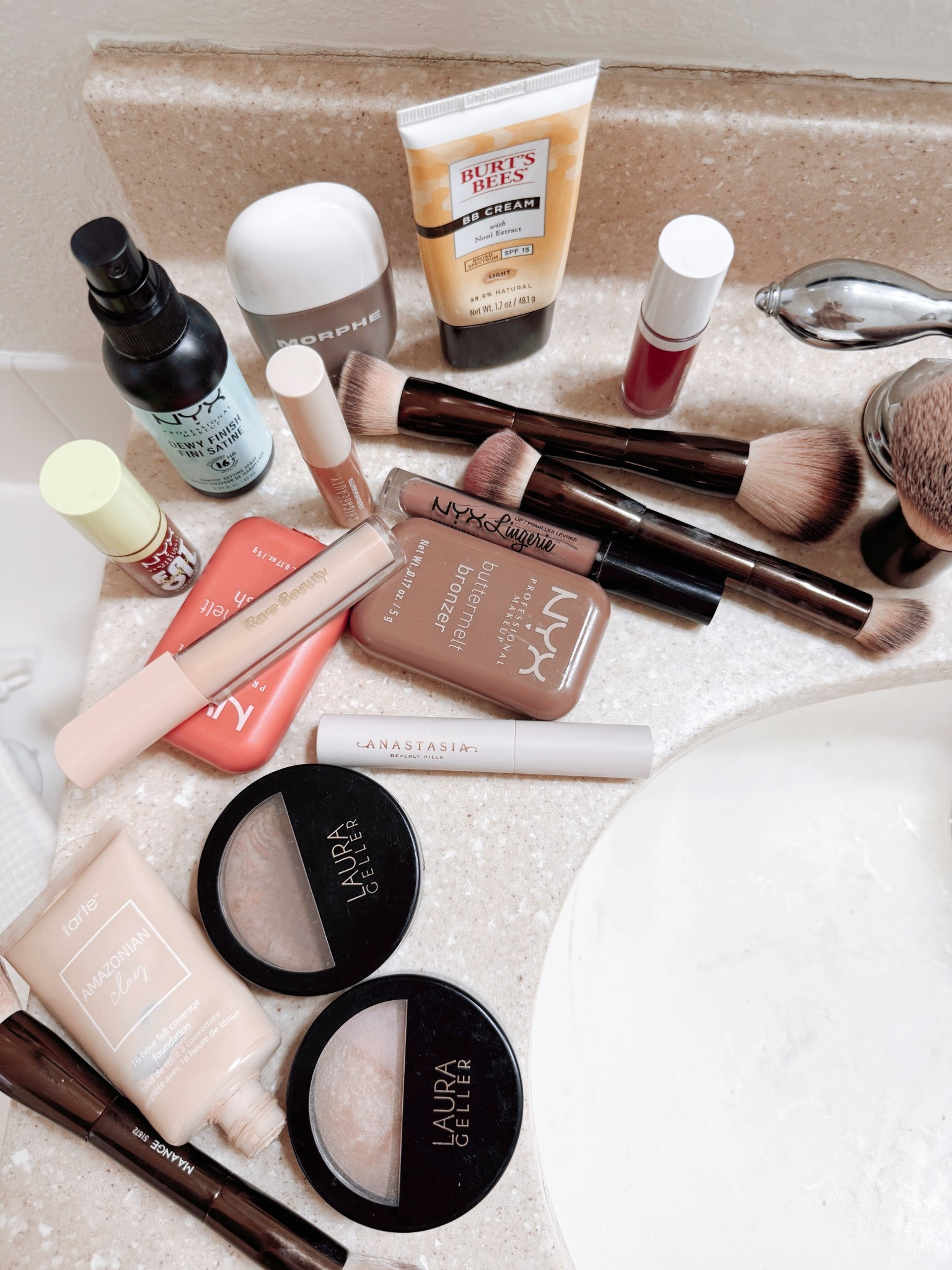 current makeup routine 