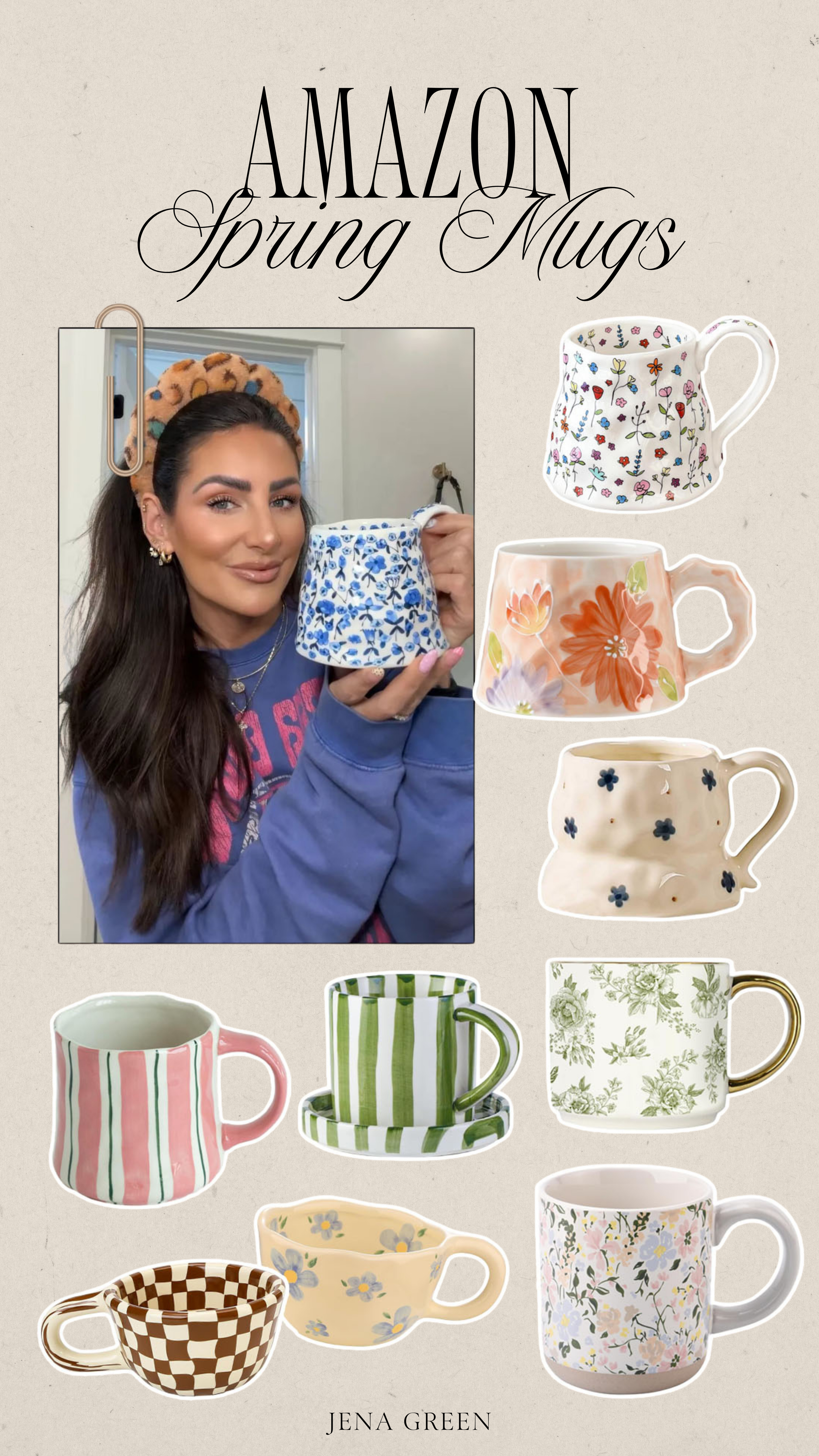 Amazon Spring Mugs | Amazon Spring Finds | Amazon Spring Coffee Mugs 

 #LTKSeasonal #LTKHome