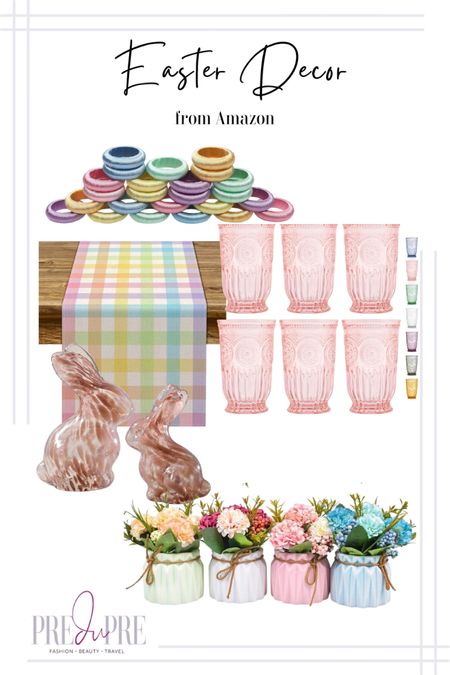 Check out my Easter decoration inspiration with these Amazon finds.

Easter, Easter decor, home decorations, home decor, holiday decorations, table setting, dinner setup, table decor, centerpiece, faux flowers, spring decor, Amazon finds, Amazon decor

#LTKparties #LTKhome #LTKfindsunder50