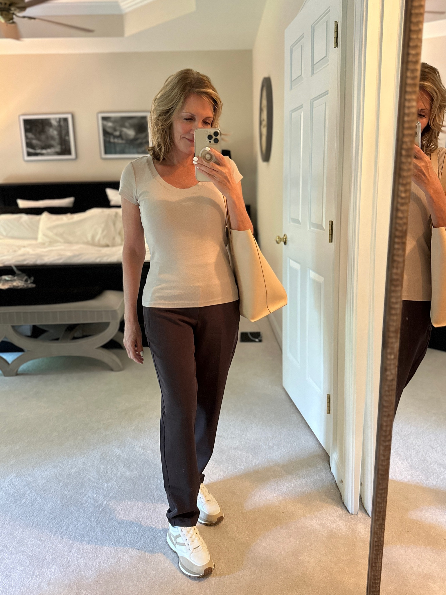 More great casual travel pants in chocolate brown 

#LTKTravel #LTKOver40 #LTKStyleTip
