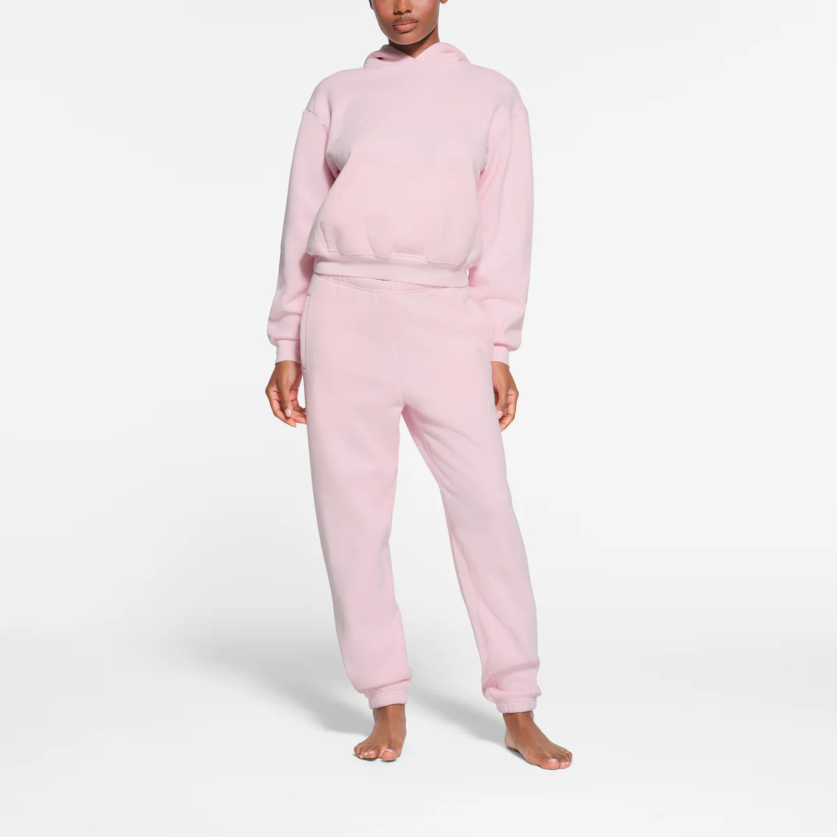 COTTON FLEECE CLASSIC HOODIE | CHERRY BLOSSOM | SKIMS (US)