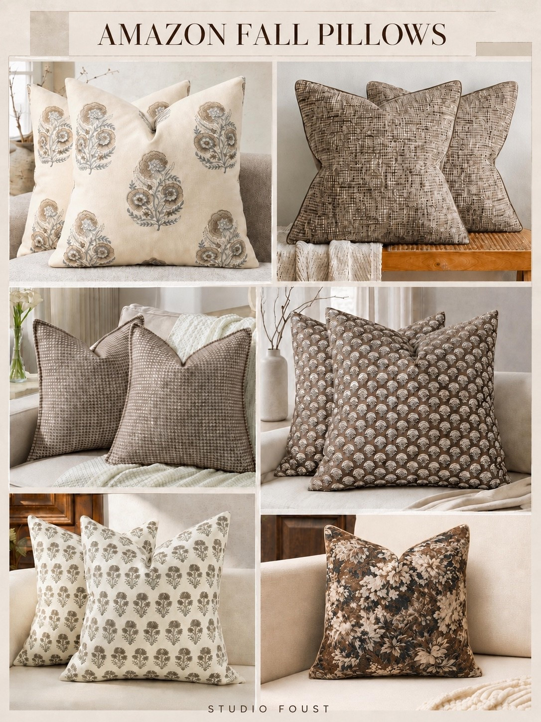 Loving all the different patterns and textures for fall…or anytime of year really 🤎

#LTKSeasonal #LTKHome #LTKdayinmylife