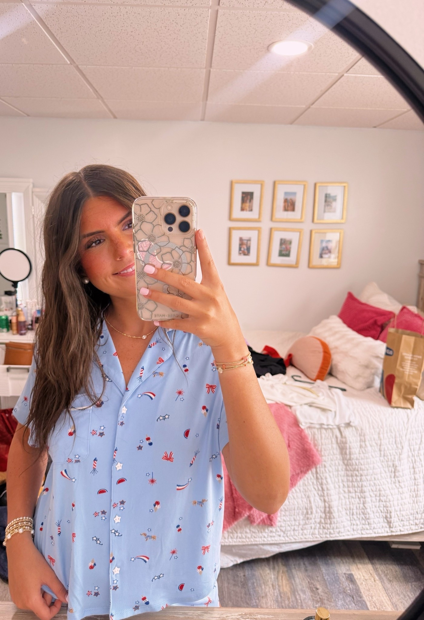 THE CUTEST PAJAMA SET! Going to the lake over the 4th this year and I can’t wait to wear!!

#LTKdayinmylife #LTKgrwm #LTKmorningroutine