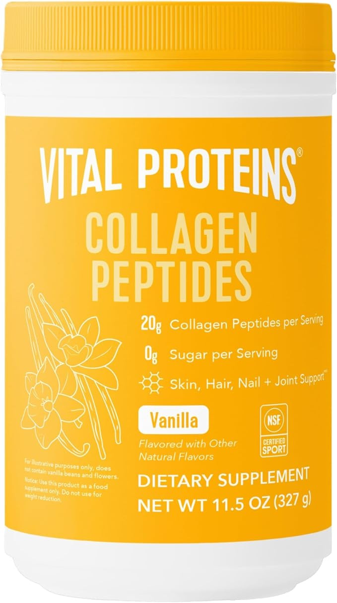 Vital Proteins Collagen Peptides Powder Vanilla - Supports Hair, Skin, Nails, Bones, Joints, Powd... | Amazon (US)