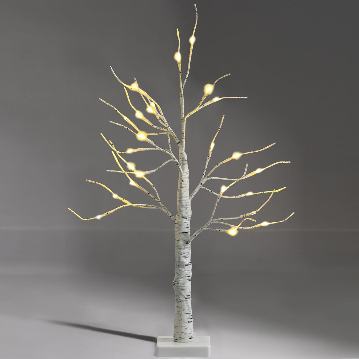 Costway 2ft/ 4ft/ 5ft/ 6ft Pre-lit White Twig Birch Tree for Christmas Holiday w/ LED Lights | Target