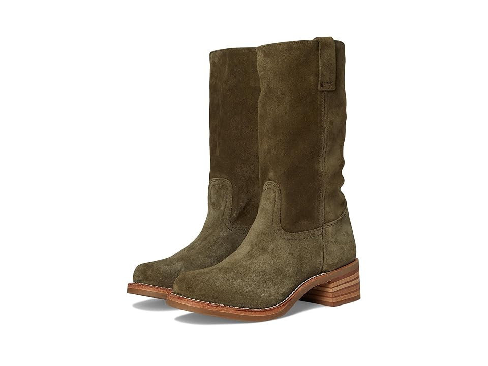 Frye Campus 12r Women's Boots Olive : 8.5 B - Medium, Leather | Zappos