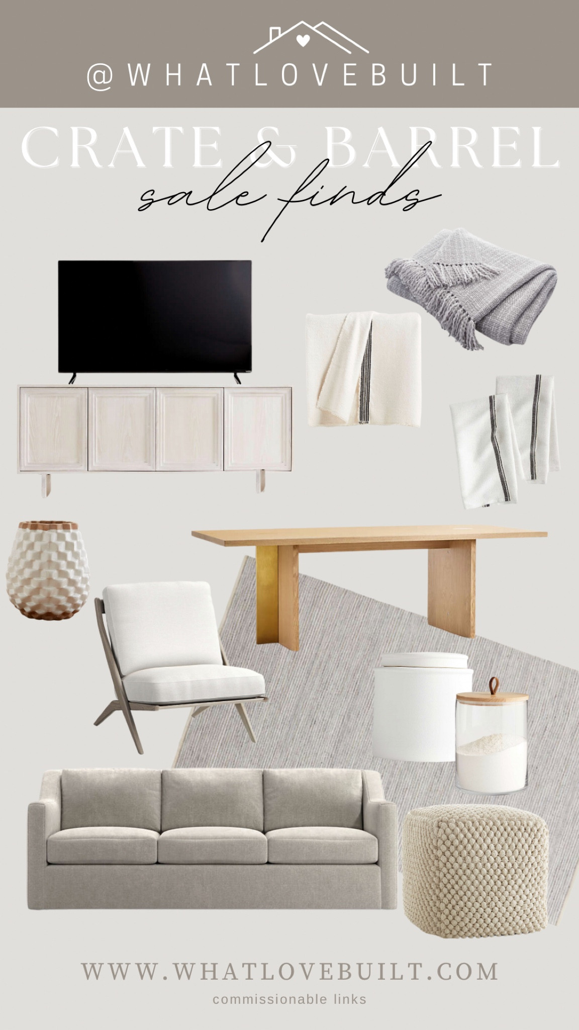 Crate & Barrel Sale Finds! 

#crateandbarrel #sale #salefinds #homesale #discount #homedesign #homedecor #decor #homeoffice #livingroom #kitchen #dinningroom #mirror #floormirror #furniture #lighting #chanelier #bedroom #blanket #dinningtable

#LTKsalealert #LTKunder100 #LTKhome