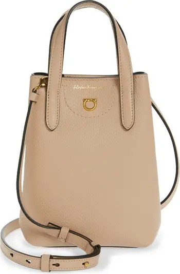 Salvatore Ferragamo Travel Mini Leather Tote | Nordstrom | Nordstrom