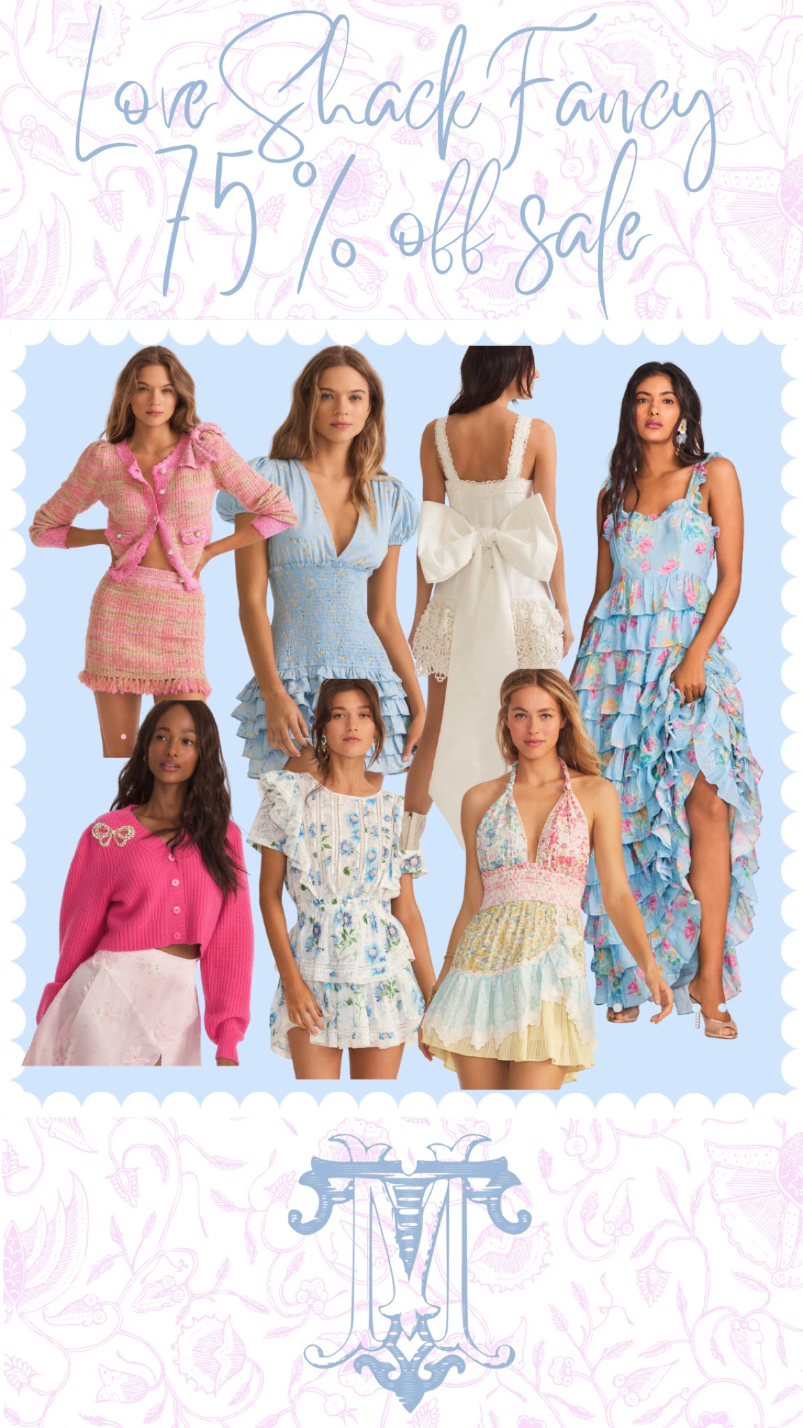 Love Shack Fancy 75 % off sale !! My picks 💗💗

#LTKstyletip #LTKsalealert #LTKSeasonal