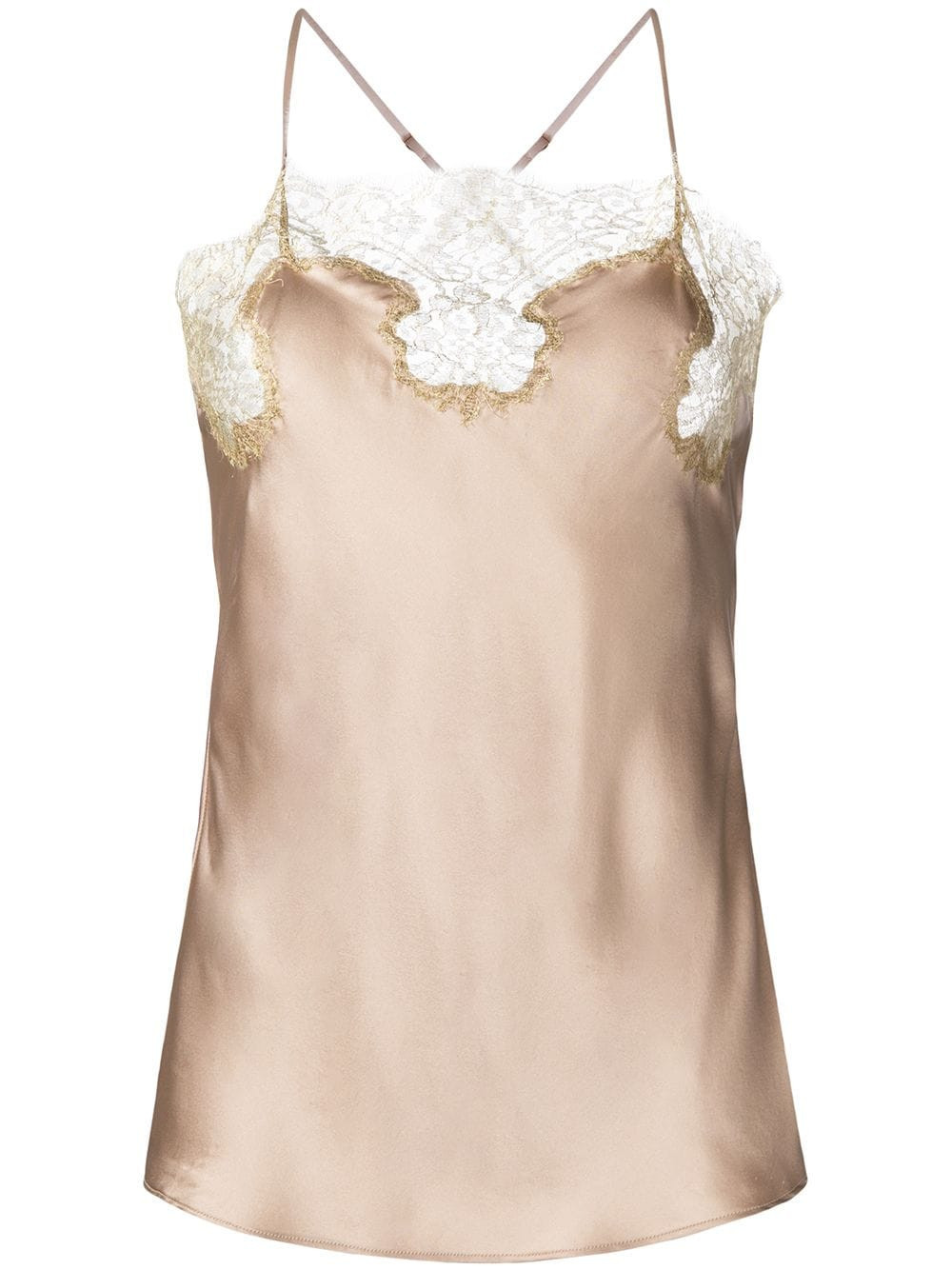 Gilda & Pearl Gina silk camisole top - Neutrals | Farfetch Global