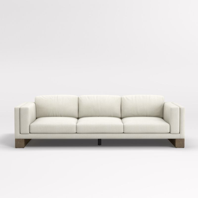 Sonoran Block Leg Sofa + Reviews | Crate & Barrel | Crate & Barrel