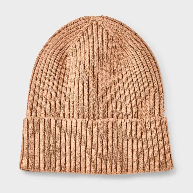 Ribbed Beanie - Universal Thread™ Cream | Target
