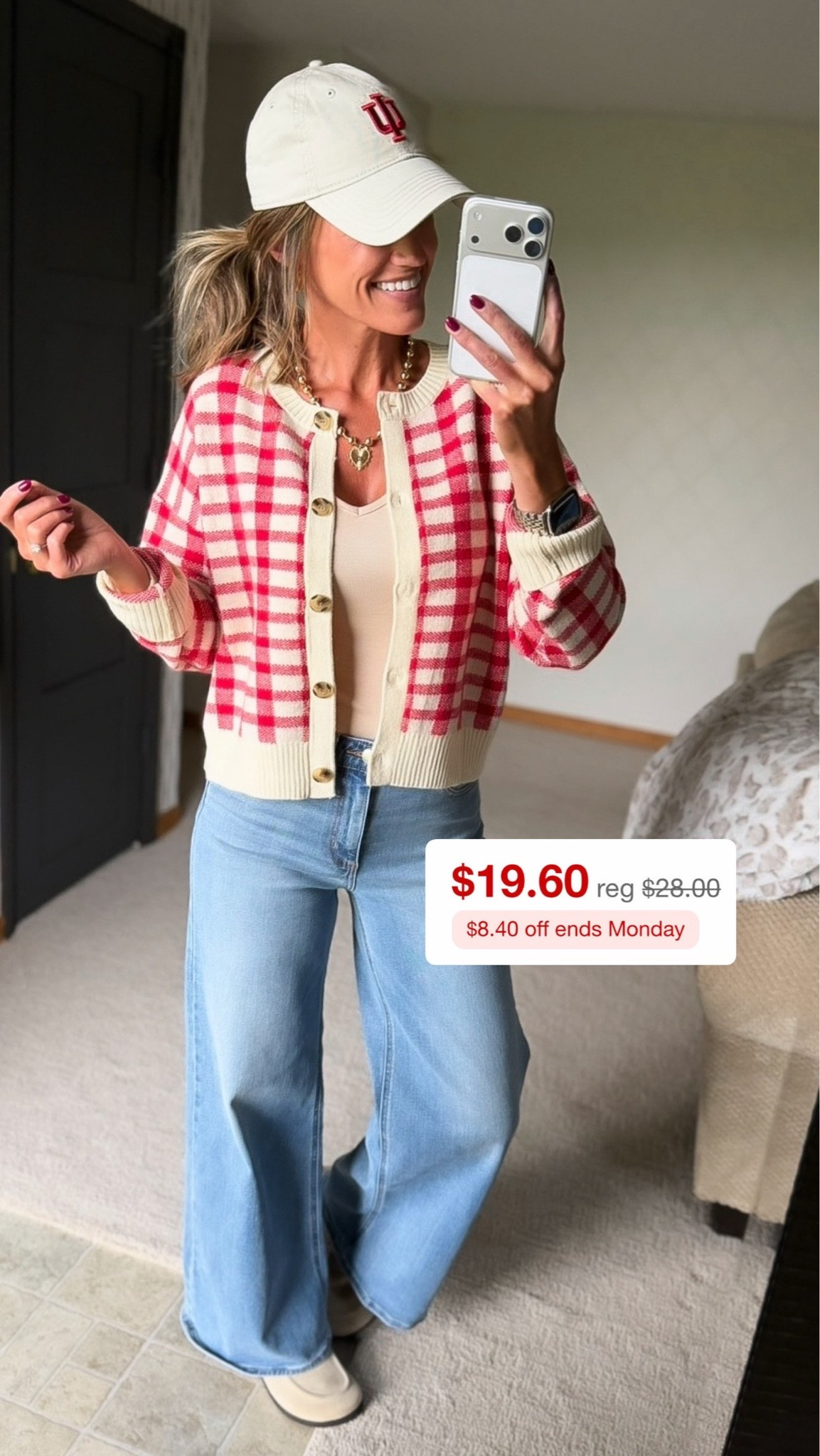 My favorite Target jeans are less than $20!!!
Cardigan/ small
Jeans/8 regular
@Target 
#LTKOver40 #LTKSeasonal

#LTKSaleAlert