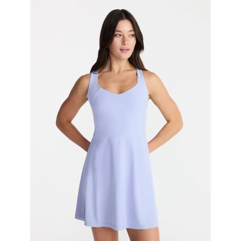 Avia Women's SoftSculpt Mini Dress, Sizes XS-XXXL | Walmart (US)