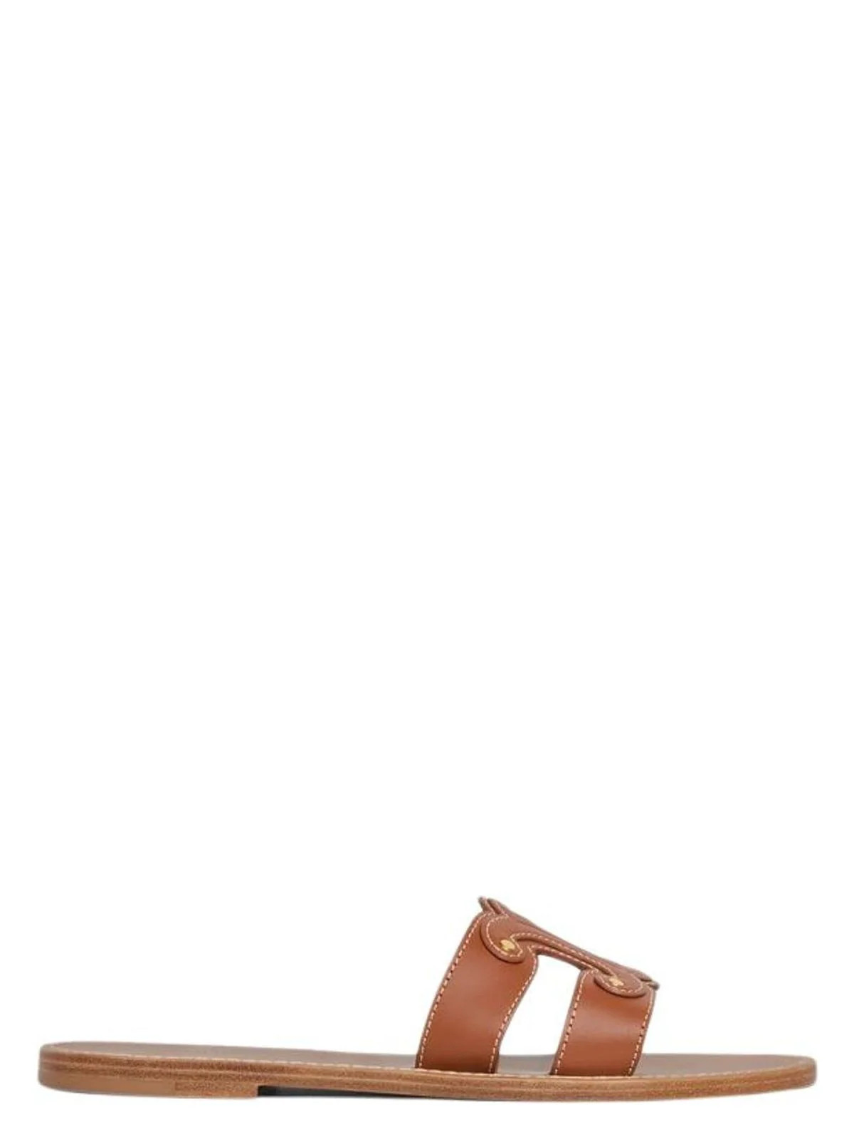 Celine Women's Triomphe 05 Sandals in Beige | Size 40 | 352413767C Color 04LU | LOZURI