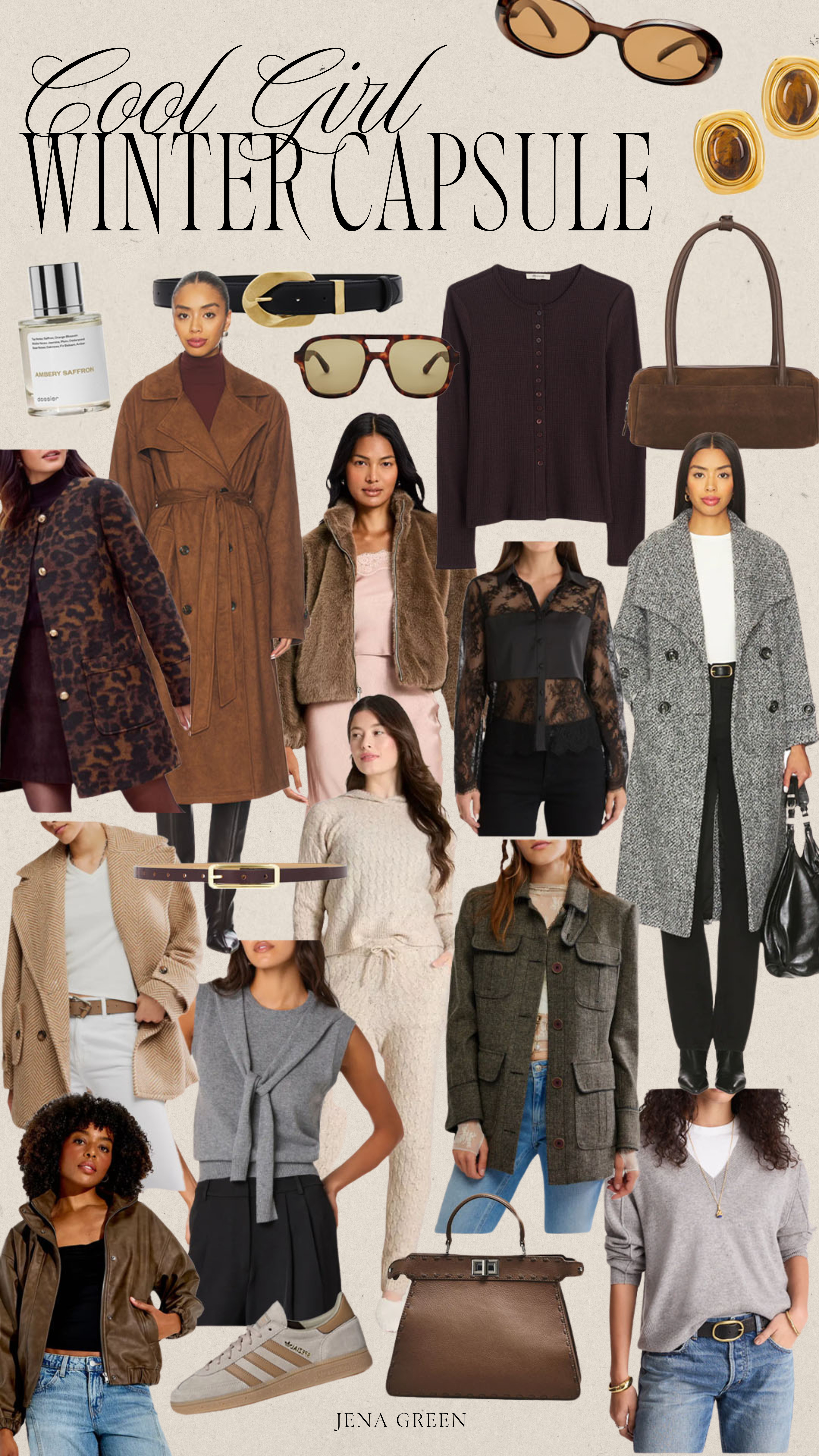 Cool Girl Winter Capsule | Winter Fashion | Winter Outfits | Winter Looks | Winter Coats | Winter Jackets 

 #LTKootd #LTKSeasonal #LTKFindsUnder100