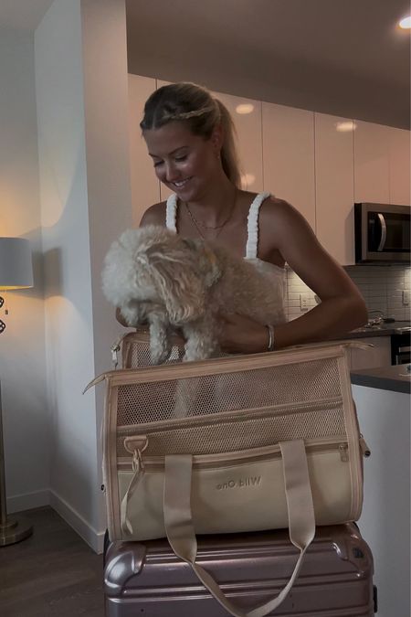 Love this new Wild One Pet Carrier for the airport! 

#LTKFind #LTKstyletip #wildone #airportoutfit #travelessentials #pettravelbag #pet #dog #dogtravel #airportbags #summer

#LTKtravel #LTKitbag #LTKbaby