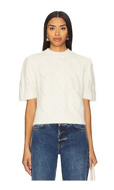 ANINE BING Brittany Sweater in Ivory from Revolve.com | Revolve Clothing (Global)