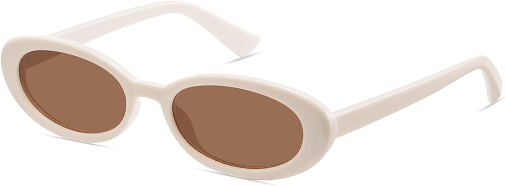 miyya Trendy Polarized Sunglasses Women, Oval Sunglasses for Women Men, Retro Sun Glasses for Wom... | Amazon (US)