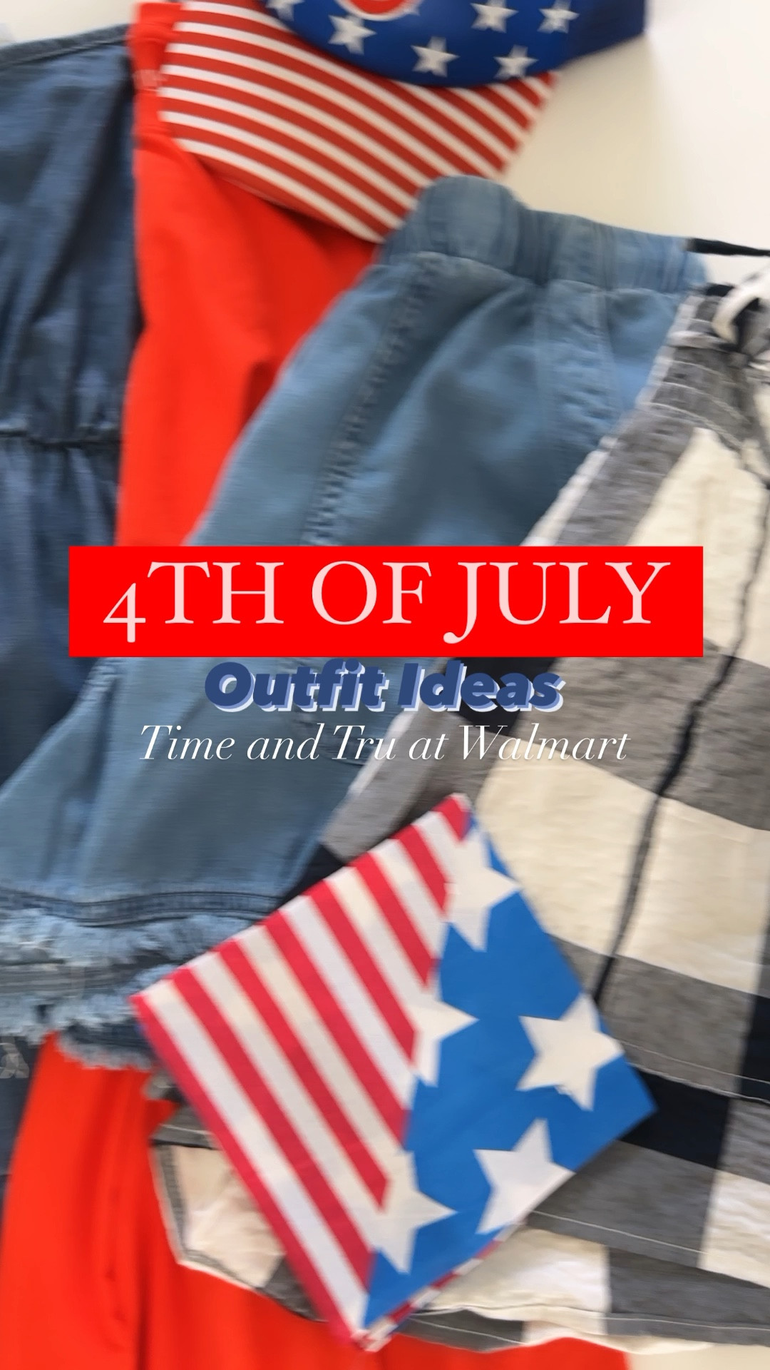 EASY, QUICK AND COMY 4th of July Outfit Idea! All by Time and Tru at Walmart! 

❤️Follow me for more easy, quick and comfy outfit ideas! ❤️

Head to my stories (saved to my Walmart 2 highlight) for a closer look and to check all the sizing details! 

#walmartpartner
@walmart
@walmartfashion 
#walmartfashion

#LTKstyletip #LTKFind #LTKunder50