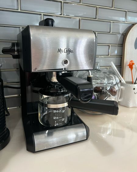 Want to make espresso at home but don’t want to pay $600+ for a machine?! I’ve got you! This one works amazing! I barely use the frother because I have one already, but it has worked great the couple times I have used it. Highly recommend! 

#LTKfamily #LTKhome
