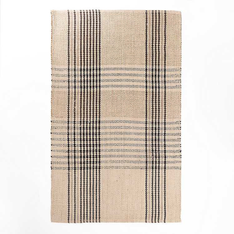 Tanner Open Plaid Area Rug, 8x10 | Kirkland's Home