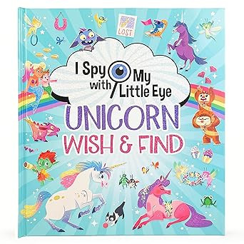 I Spy With My Little Eye Unicorn Wish & Find - Kids Search, Find, and Seek Activity Book, Ages 3,... | Amazon (US)
