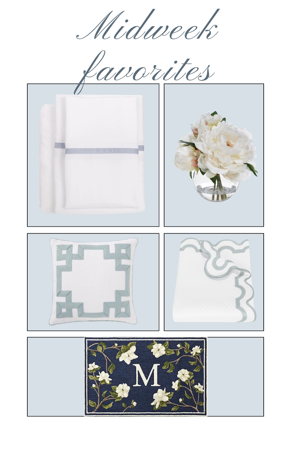 Midweek check in! Here are the most shopped home items so far. 🩵 

 #LTKSeasonal #LTKHome