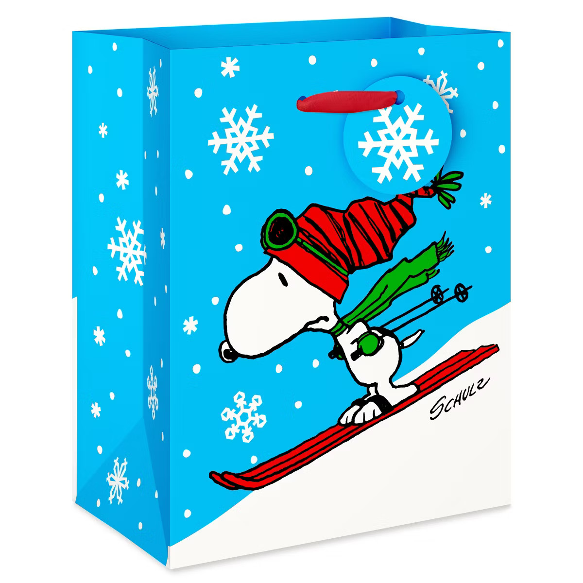 American Greetings 5"x3"x6.25" Peanuts Petite Skiing Snoopy | Target