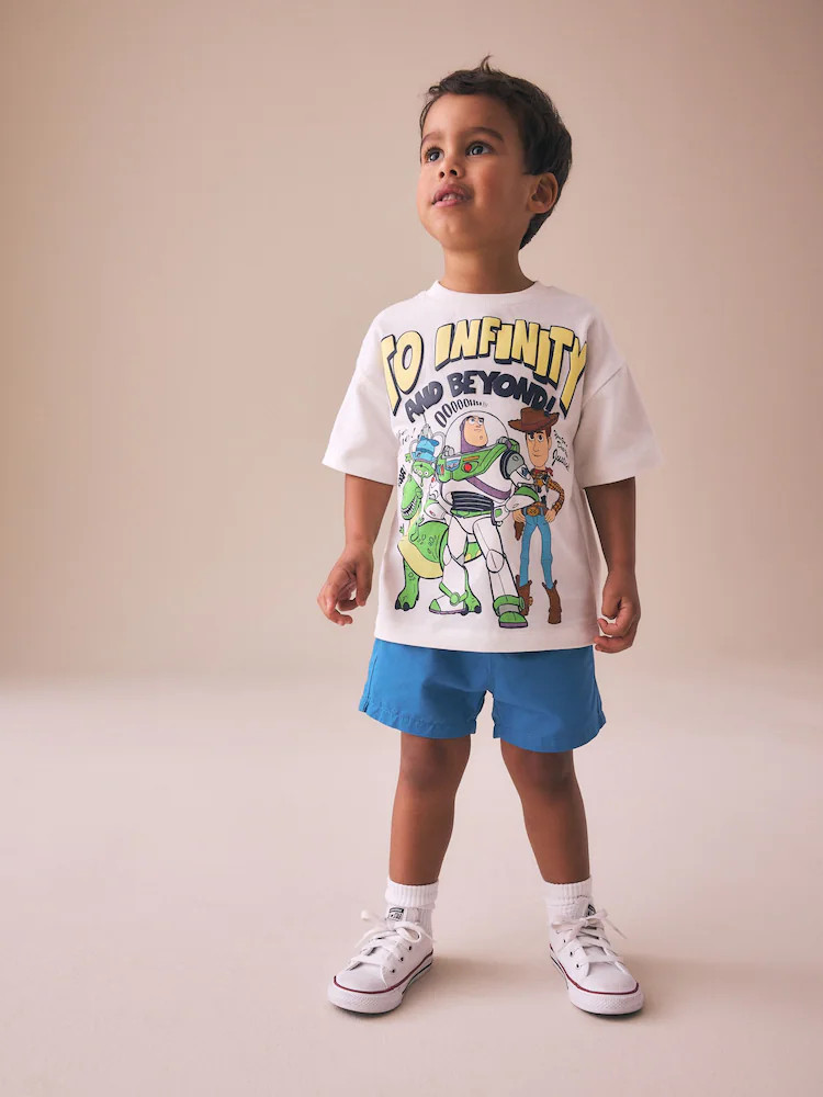 White Toy Story Short Sleeve T-Shirt (3mths-8yrs) | Next US