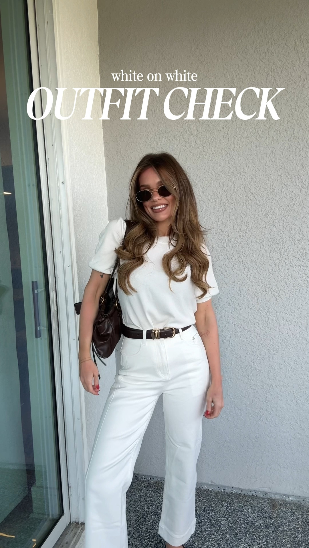 The chicest way to transition into spring and summer? All white. Go with one or two colors for your accessories and call it a day! I did brown and gold! 

My top rn is just $13 for the amazon big spring sale! 

#LTKPetite #LTKSeasonal #LTKSaleAlert
