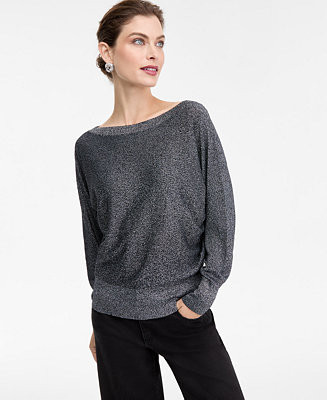 Women's Boat-Neck Sweater, Macy's Exclusive | Macy's