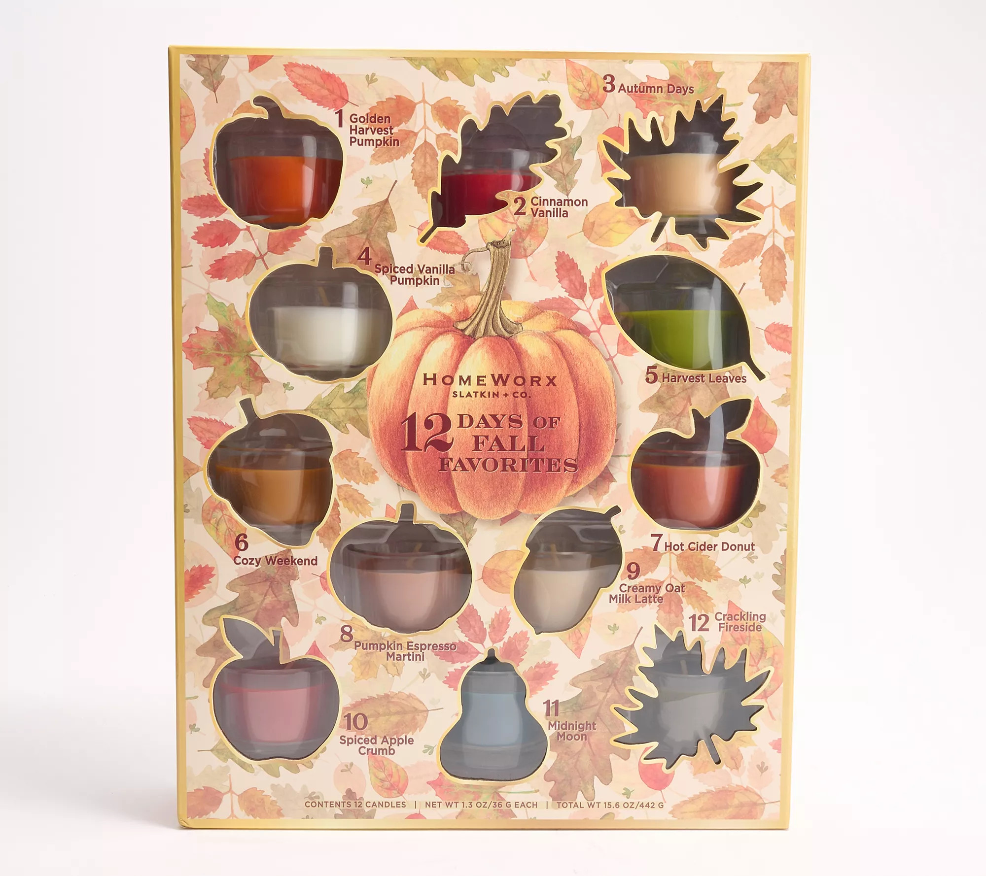HomeWorx by Slatkin + Co. 12 Days of Fall Scents - QVC.com | QVC