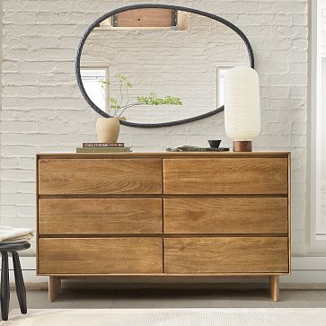 Anton 6-Drawer Dresser (62") | West Elm (US)