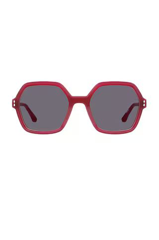 Isabel Marant Sunglasses in Red from Revolve.com | Revolve Clothing (Global)