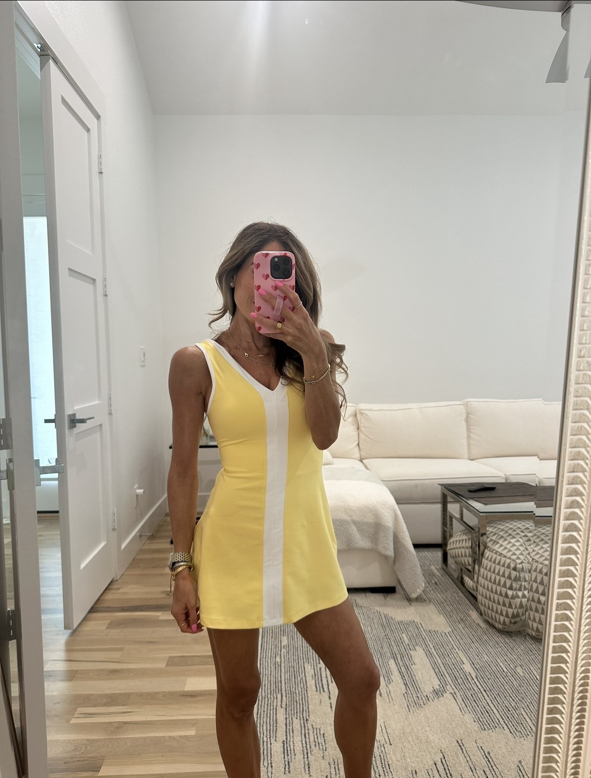 Yellow dress active dress on sale size xxs hidden shorts 

#LTKSaleAlert #LTKPlusSize #LTKFindsUnder50