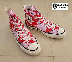 Converse Chuck 70 Hi Vintage Floral 568373C University Red/Cherry Blossom NWB  | eBay | eBay US