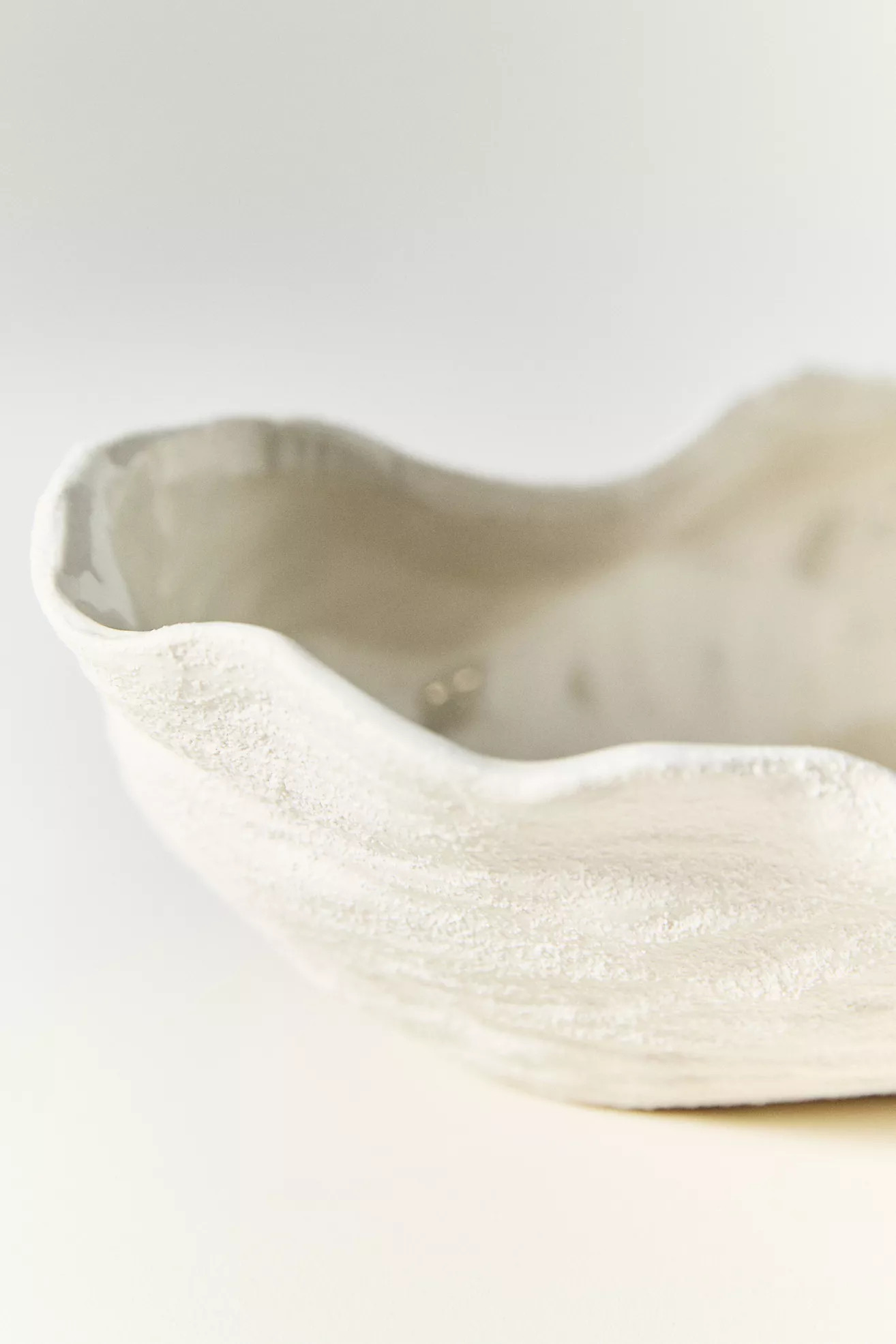 Stoneware Shell Vase | Anthropologie (US)