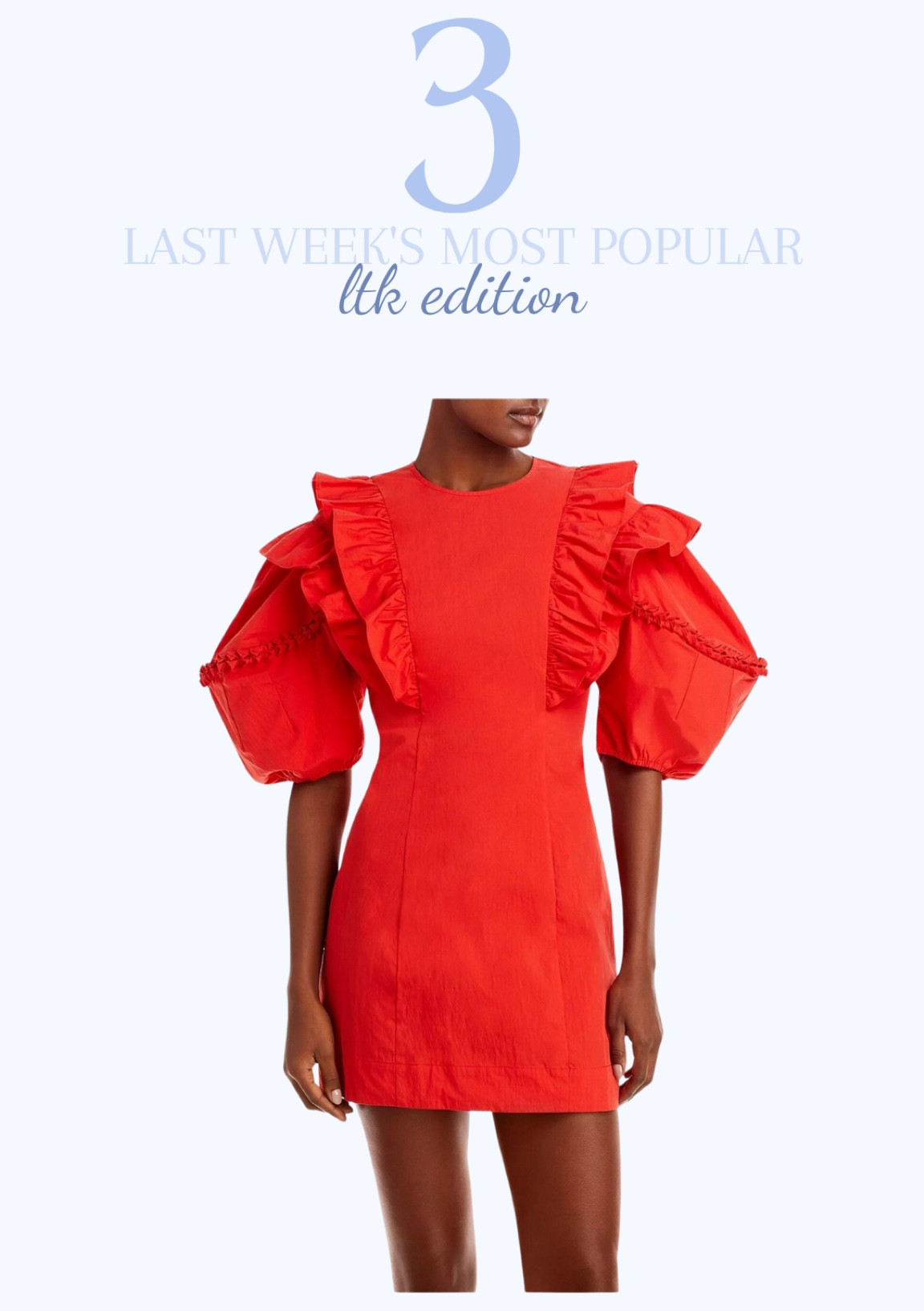 Hot Pink Puff Sleeve Ruffle Accent … curated on LTK