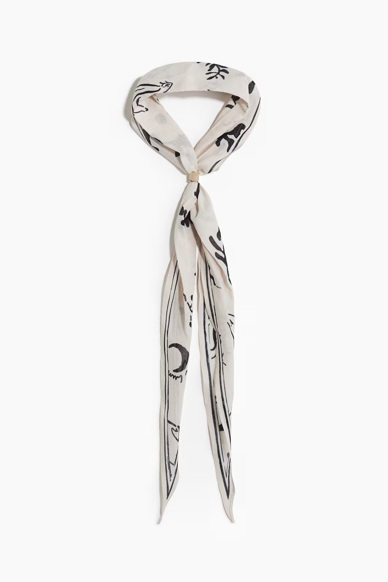 Bead-detail neck scarf | H&M (UK, MY, IN, SG, PH, TW, HK)