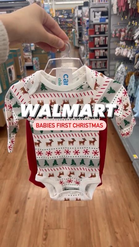 Babies first Christmas / Walmart baby finds / baby Walmart clothes / baby Walmart haul / baby Christmas outfit 

#LTKbaby #LTKHolidaySale