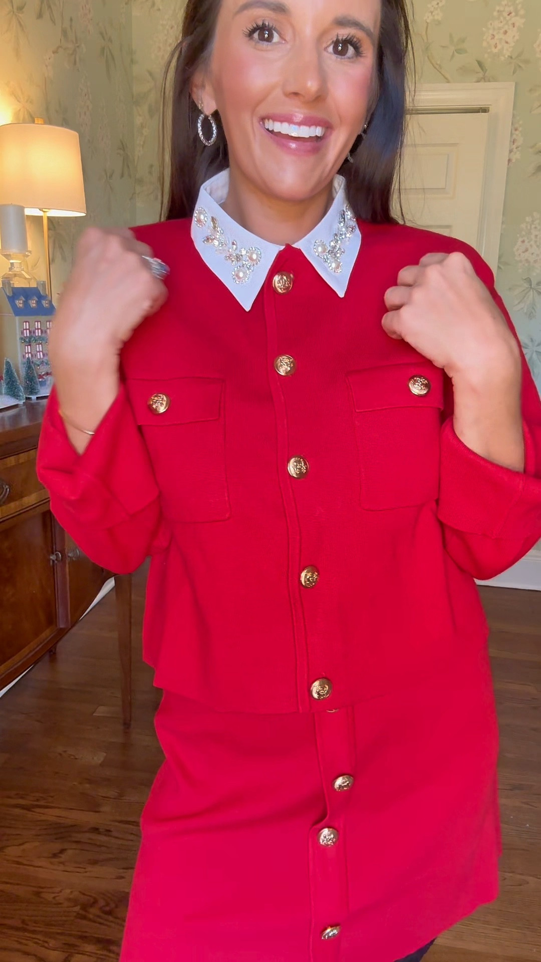 this insanely affordable H&M holiday collection is SO good ! true to size in everything except the last black strapless dress runs very small! xoxo ❤️

#LTKHoliday #LTKSeasonal #LTKStyleTip