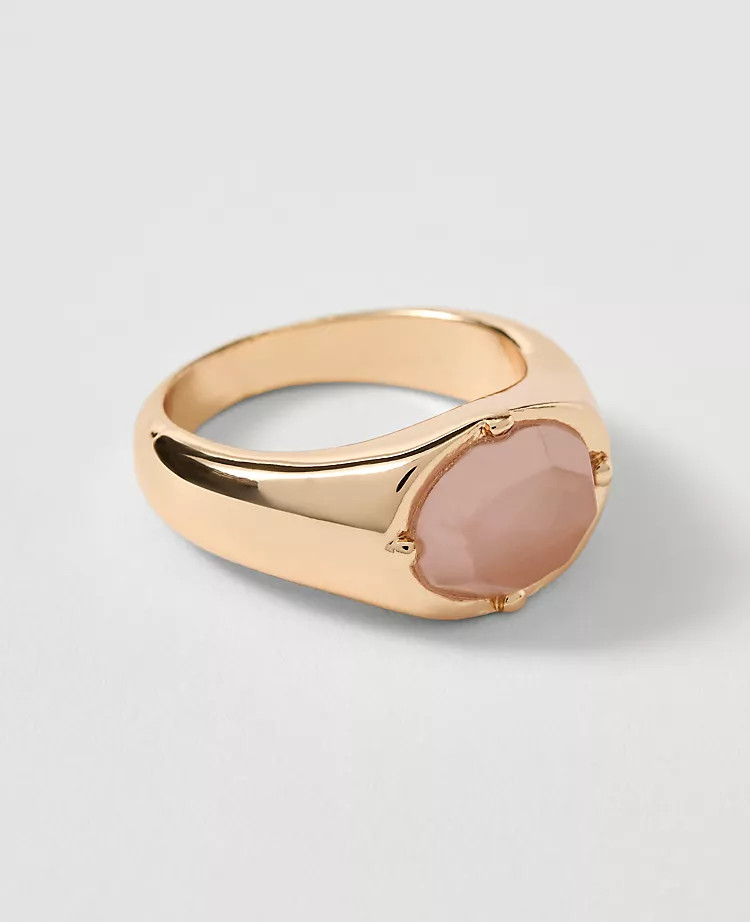 Metal Stone Ring | Ann Taylor