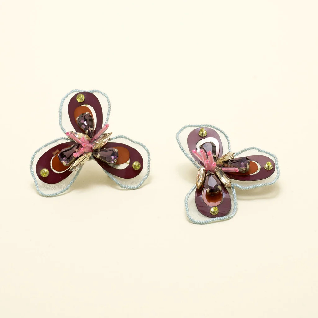 Bank Flower Studs | Mignonne Gavigan