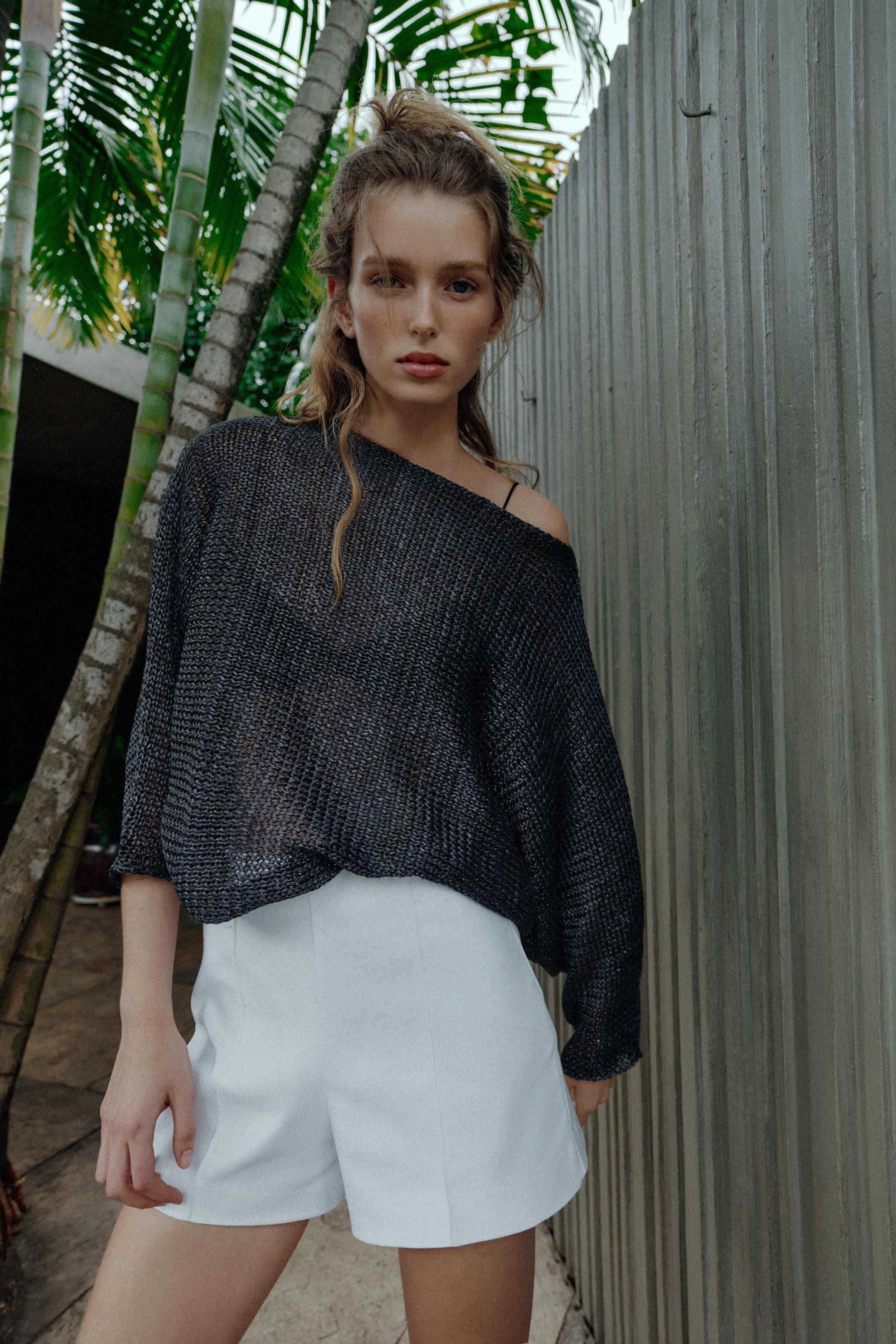 HIGH-WAIST BERMUDA SHORTS | Zara UK