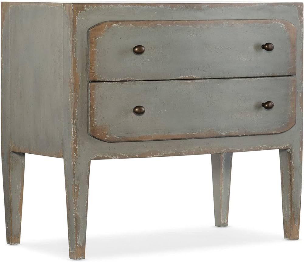 Hooker Furniture Bedroom Ciao Bella Two-Drawer Nightstand- Speckled Gray | Amazon (US)