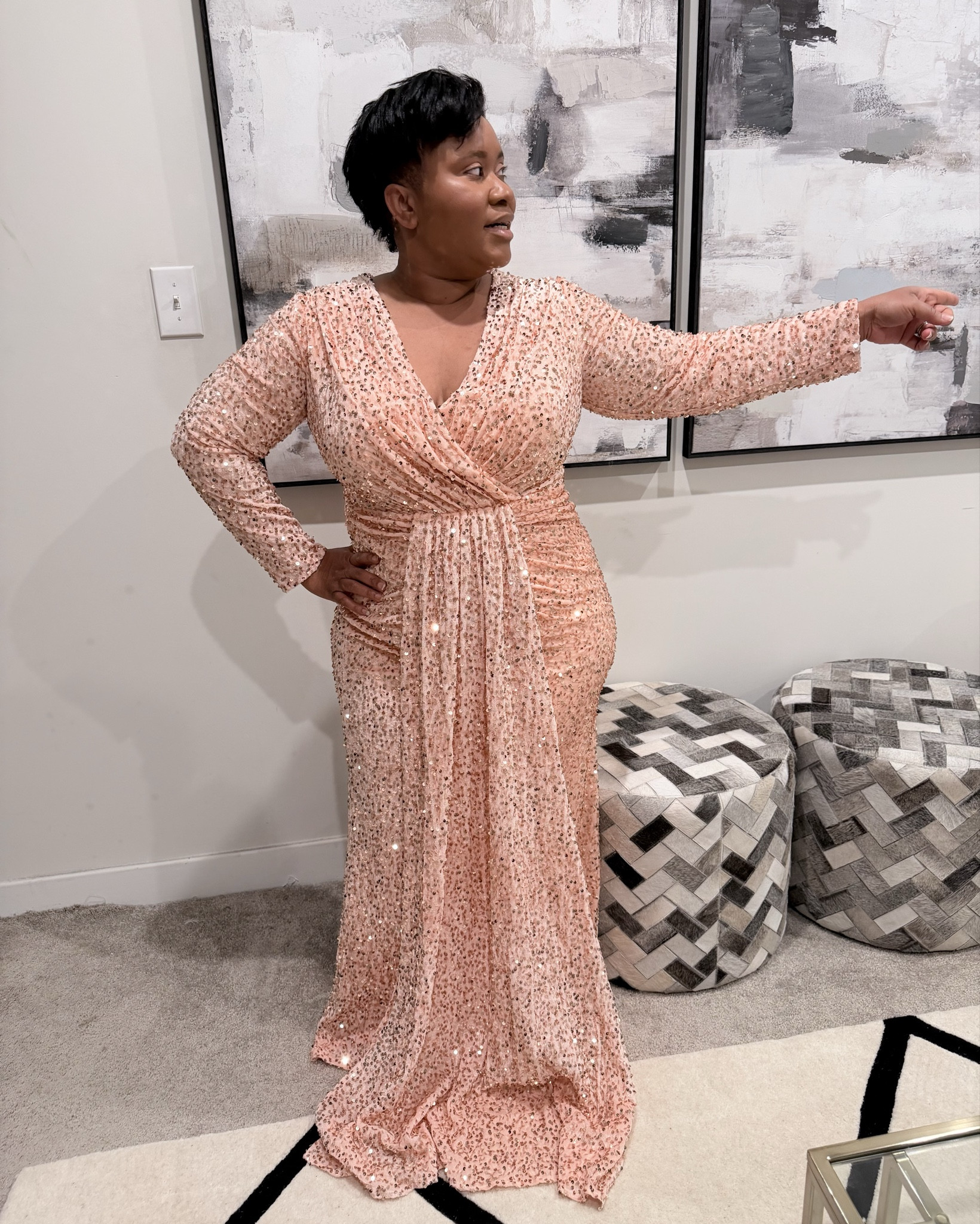 Old Hollywood glam evening gown. Perfect for weddings, and glamorous parties. 

#LTKNYFW #LTKWedding #LTKMidsize